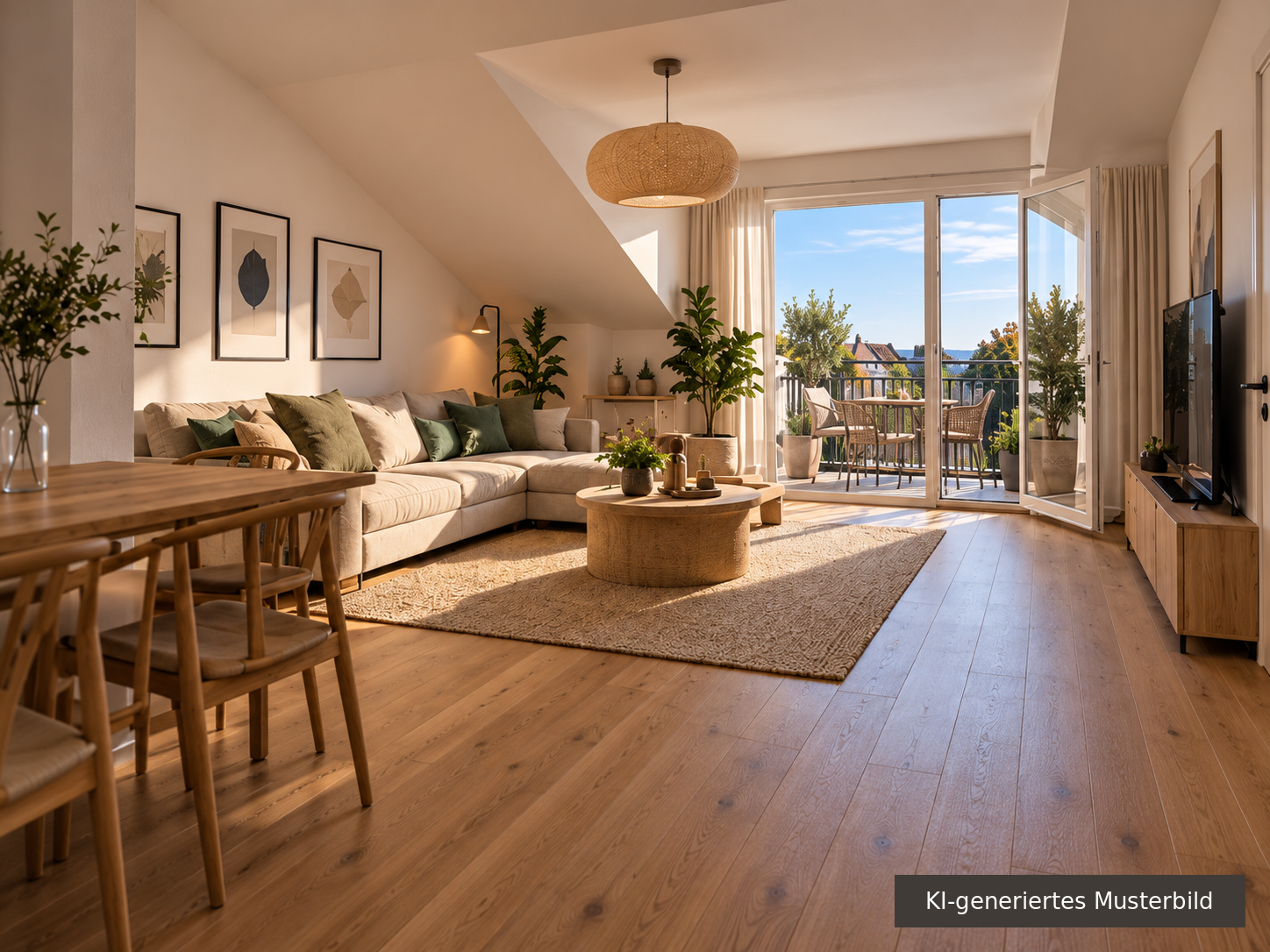 Gemütliche Dachgeschosswohnung mit Außenstellplatz, 41470 Neuss, Wohnung